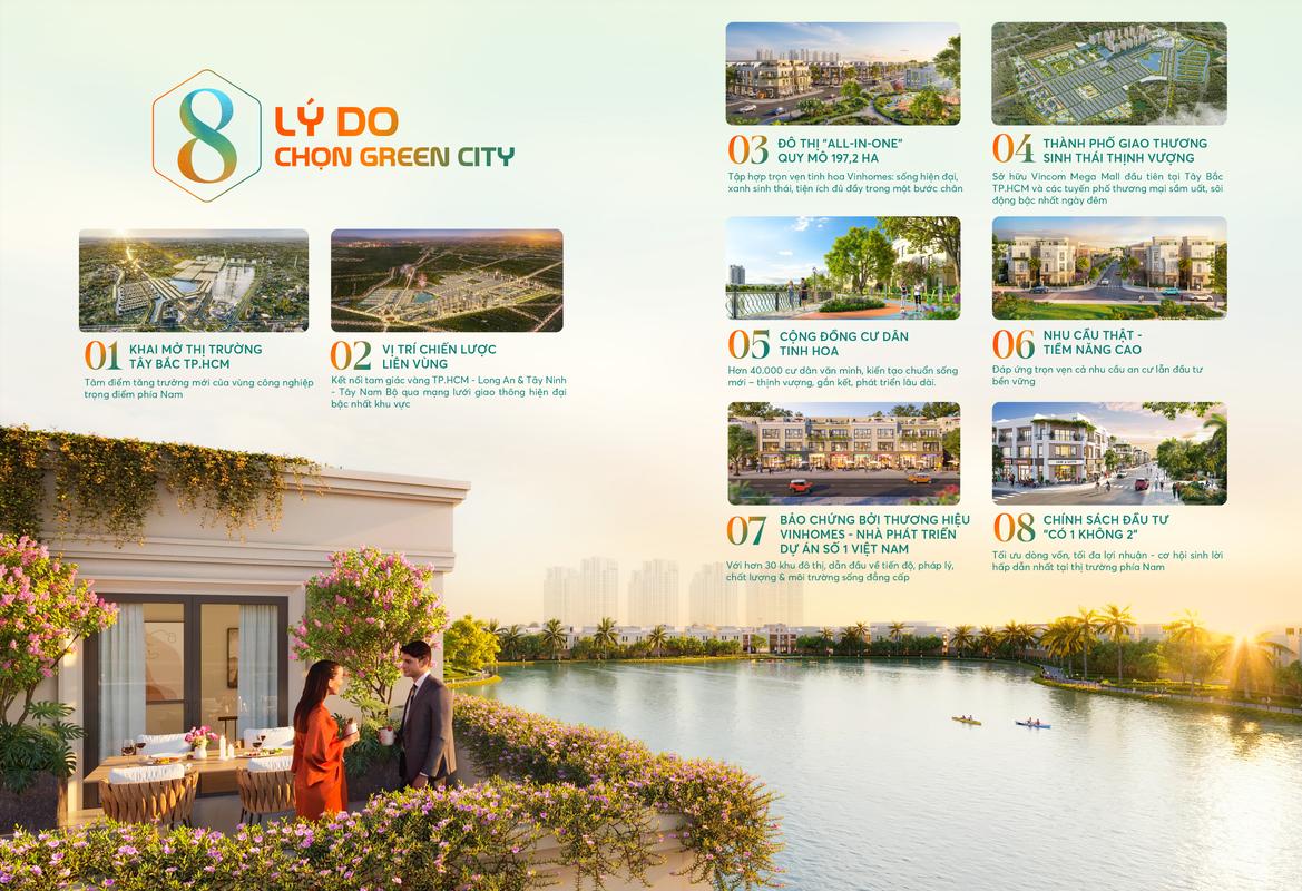 8 lý do chọn Vinhomes Green City