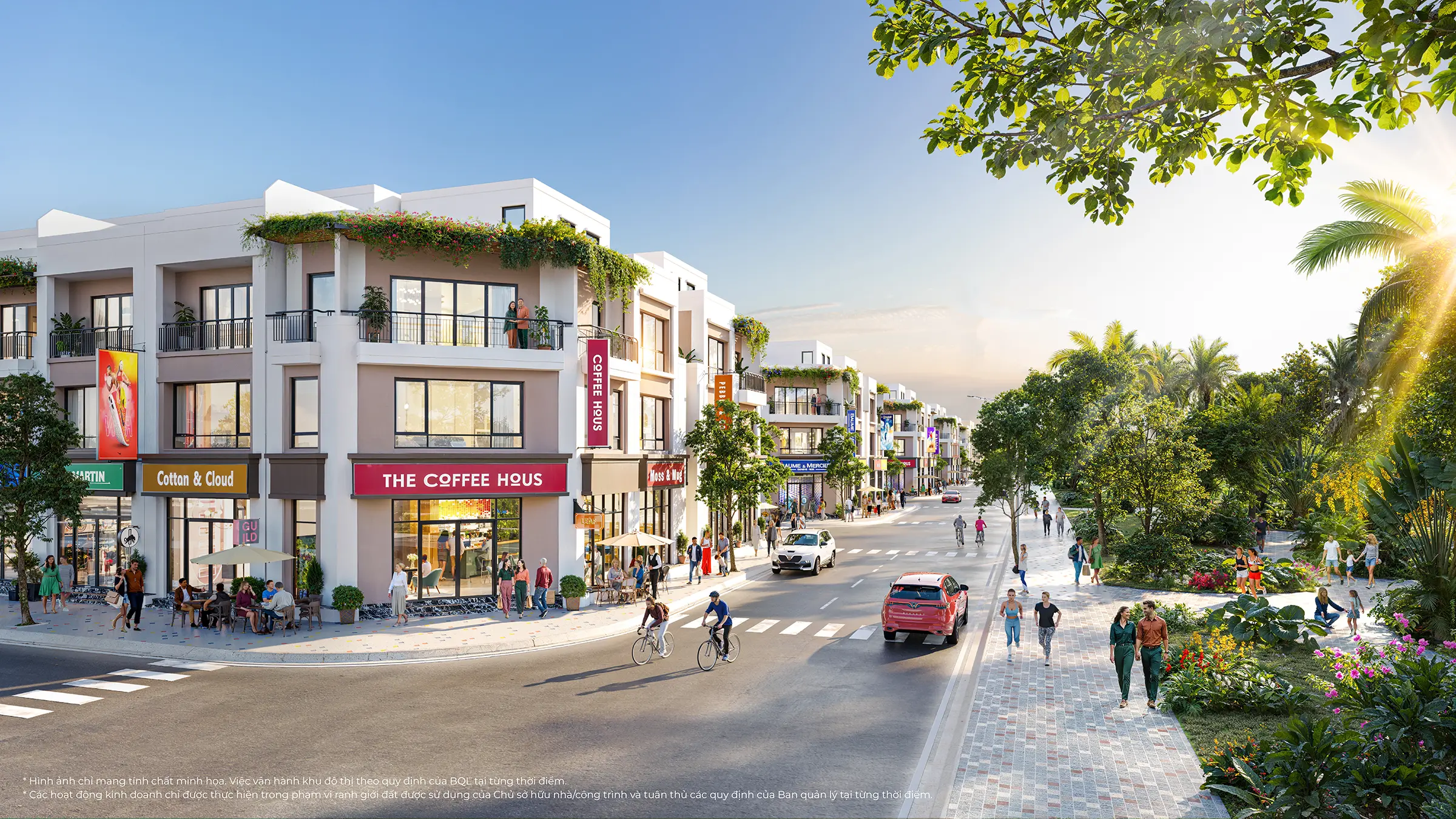 Nhà phố Vinhomes Green City - Mẫu 1