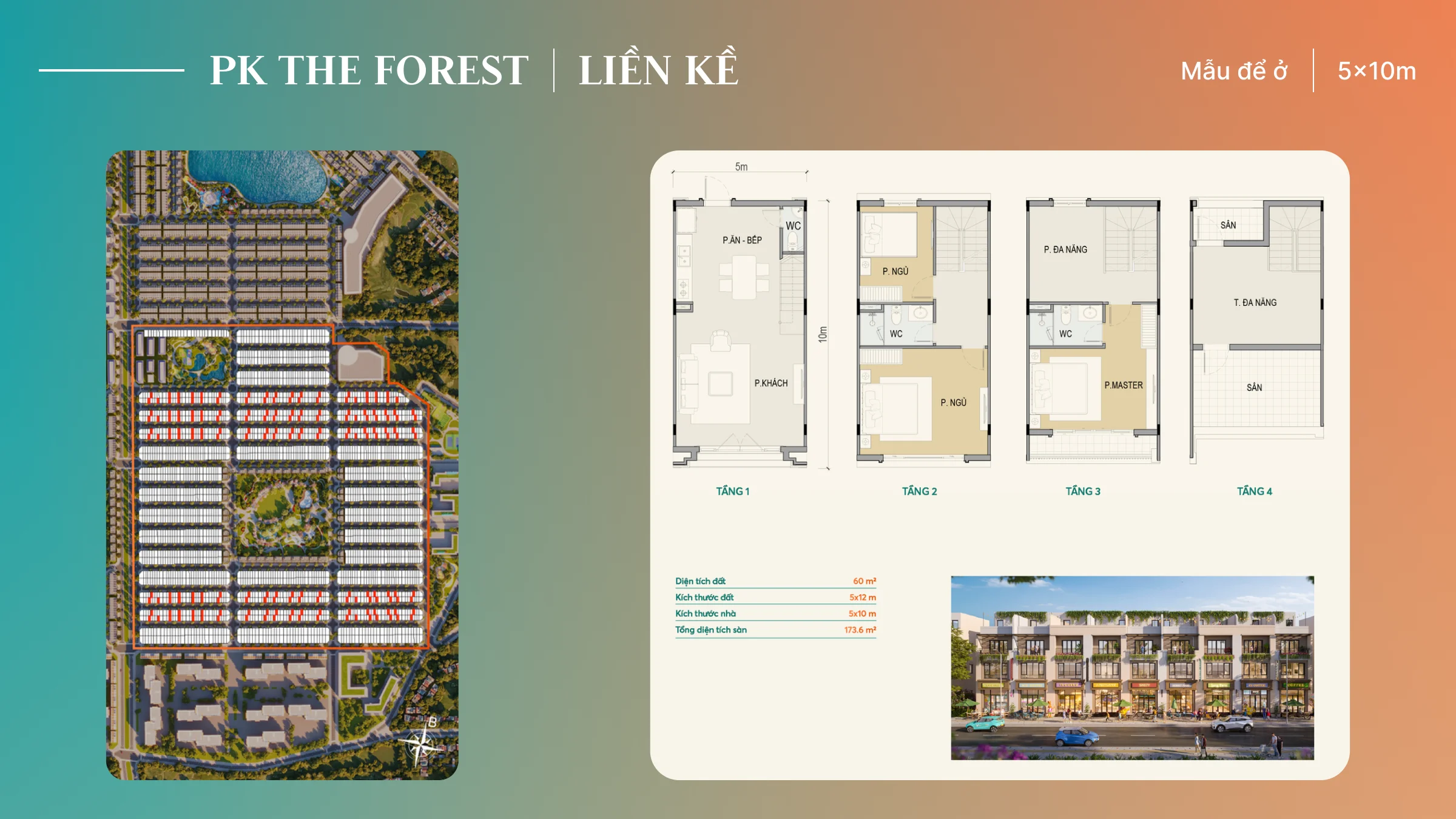 Nhà phố Vinhomes Green City - Thiết kế hiện đại